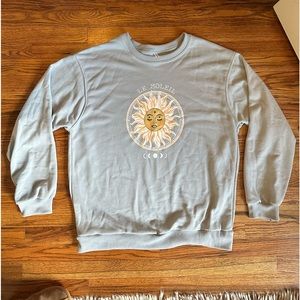 Cute sun sweatshirt “Le Soleil”